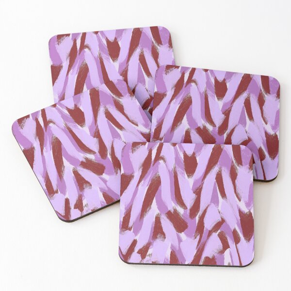 Item preview, Abstract, Purple and Dark Red, Feathered Paint Brush Effect designed and sold by OneThreeSix.