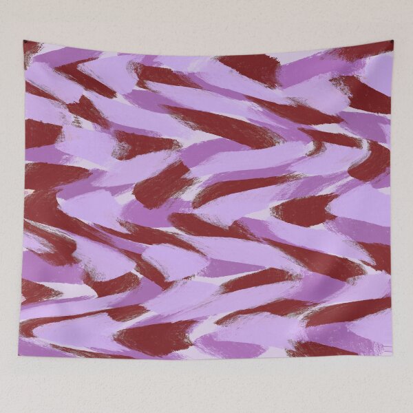 Item preview, Abstract, Purple and Dark Red, Feathered Paint Brush Effect designed and sold by OneThreeSix.