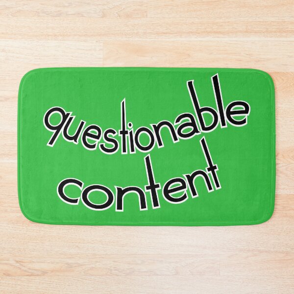 Item preview, questionable content, version 1 wavy, green backgrounds designed and sold by mntimg.