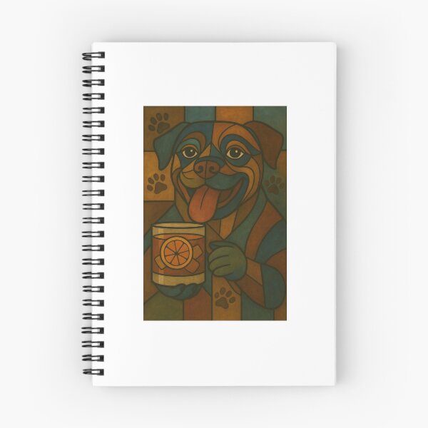 Item preview, Rottweiller Bar Art, Manhattan, Old Fashioned designed and sold by Furidian Lifestyle.