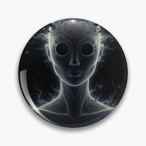Item preview, Void Spirit – Dark Surreal Ghostly Portrait designed and sold by Neuroscribble.