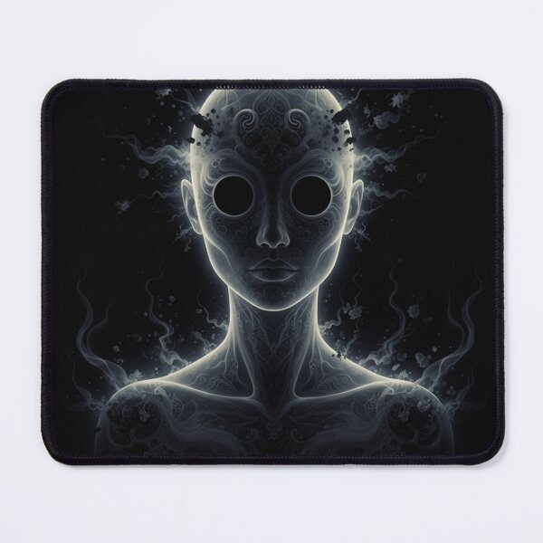 Item preview, Void Spirit – Dark Surreal Ghostly Portrait designed and sold by Neuroscribble.