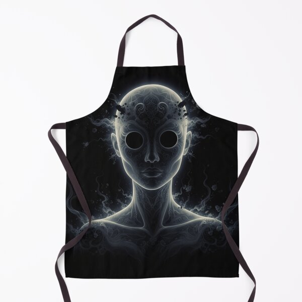Item preview, Void Spirit – Dark Surreal Ghostly Portrait designed and sold by Neuroscribble.