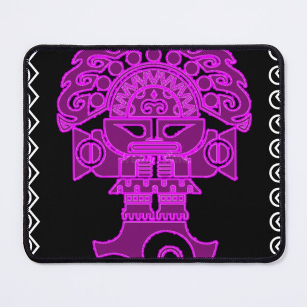 Item preview, Andean ancestral figure – neon design designed and sold by ArteVirtual28.