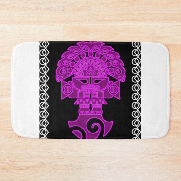 Item preview, Andean ancestral figure – neon design designed and sold by ArteVirtual28.