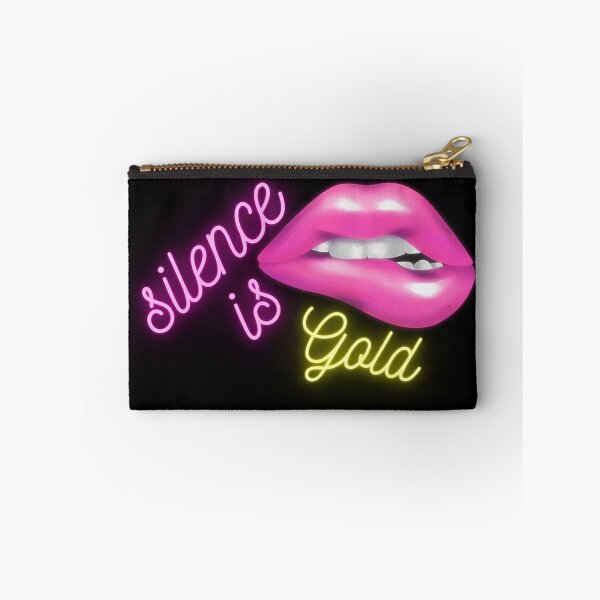 Item preview, Silence is gold designed and sold by PolishBrand.