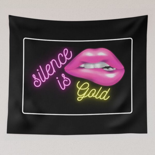 Item preview, Silence is gold designed and sold by PolishBrand.