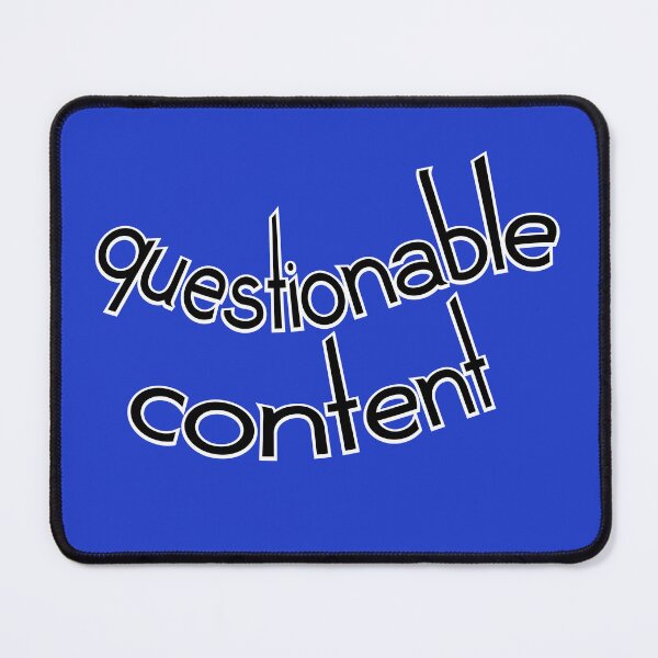 Item preview, questionable content, version 1 wavy blue backgrounds designed and sold by mntimg.