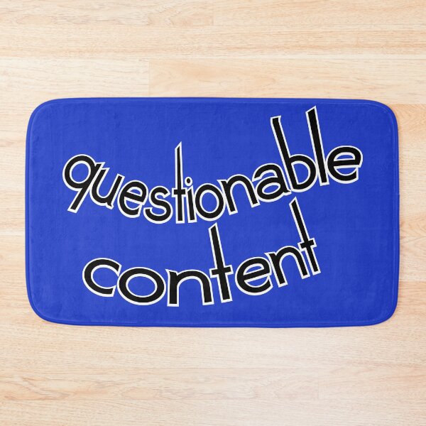 Item preview, questionable content, version 1 wavy blue backgrounds designed and sold by mntimg.