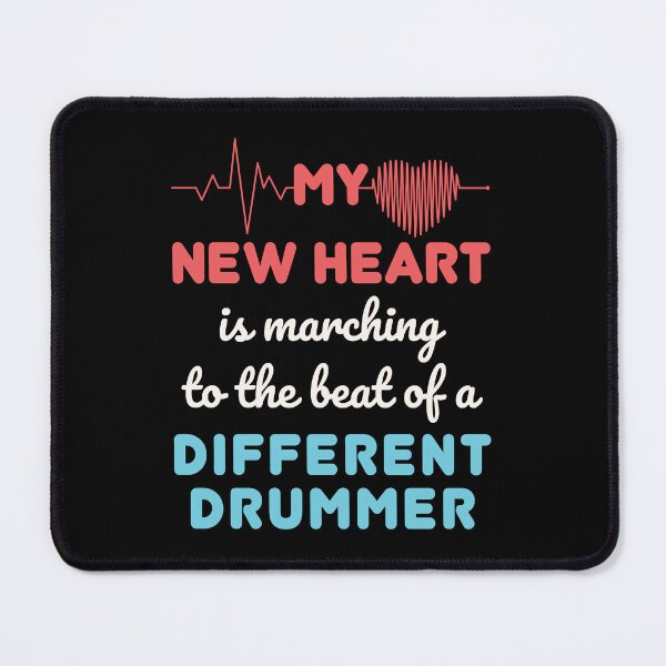 Item preview, Heart Transplant Recipient My New Heart Marching to the Beat designed and sold by jaygo.