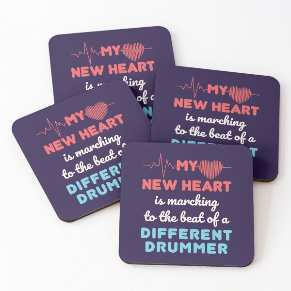 Item preview, Heart Transplant Recipient My New Heart Marching to the Beat designed and sold by jaygo.
