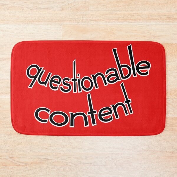 Item preview, questionable content, version 1 wavy red backgrounds designed and sold by mntimg.