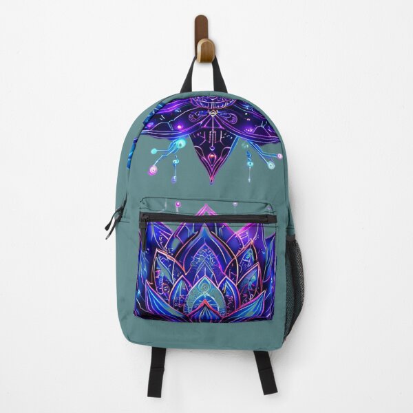Item preview, Lotus Flower – Neon Floral Art with Futuristic Glow designed and sold by Naturalite19.