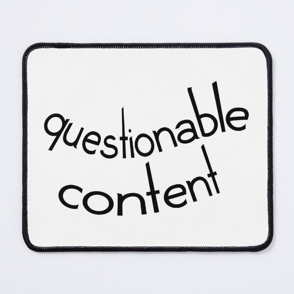 Item preview, questionable content, version 1 wavy white backgrounds designed and sold by mntimg.