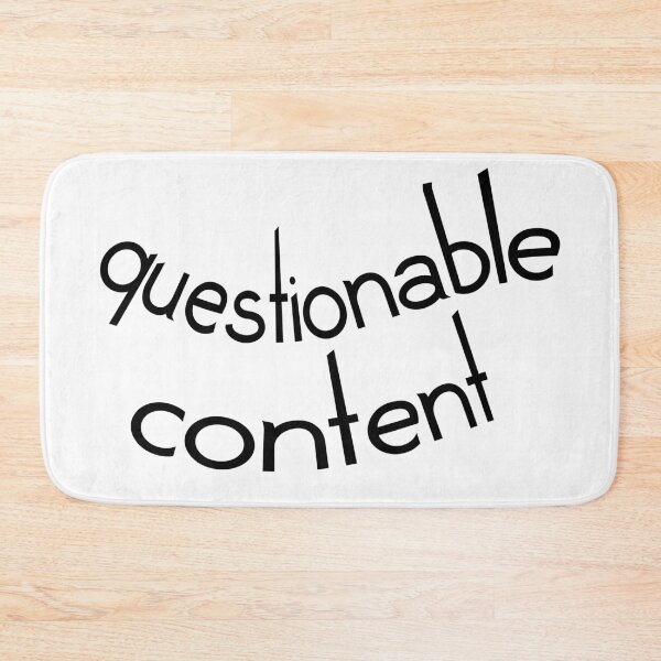 Item preview, questionable content, version 1 wavy white backgrounds designed and sold by mntimg.