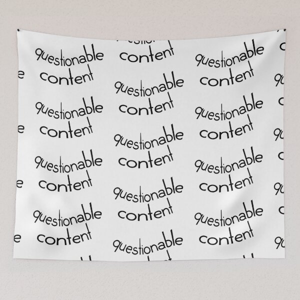 Item preview, questionable content, version 1 wavy white backgrounds designed and sold by mntimg.