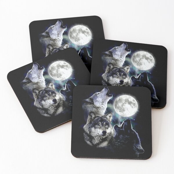 Item preview, Wolves Howling at the Moon Cosmic Design designed and sold by SassCity.