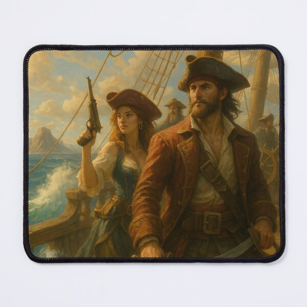 Item preview, Brave pirates sailing the high seas designed and sold by _Smiley_.