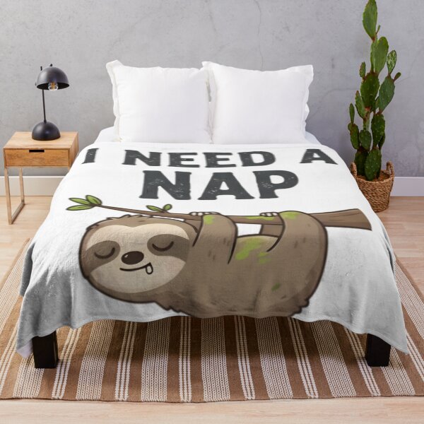 Item preview, I Need a Nap | Sloth Design | I Need a Nap designed and sold by BimbaBoom.
