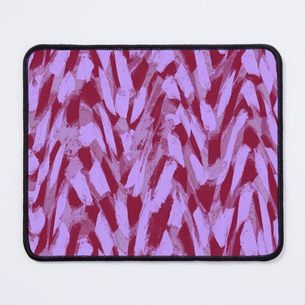 Item preview, Abstract, Purple and Burgundy Red, Feathered Paint Brush Effect Pattern designed and sold by OneThreeSix.