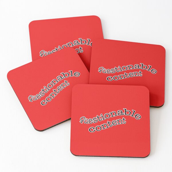 Item preview, questionable content, version 2 wavy red backgrounds designed and sold by mntimg.