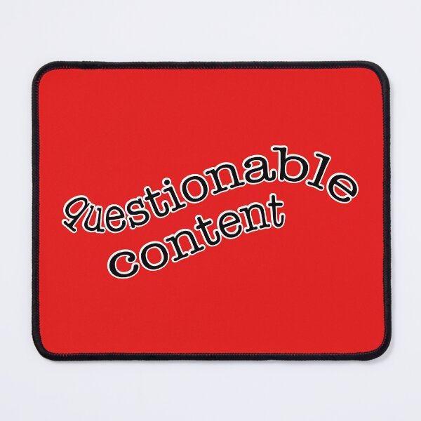 Item preview, questionable content, version 2 wavy red backgrounds designed and sold by mntimg.
