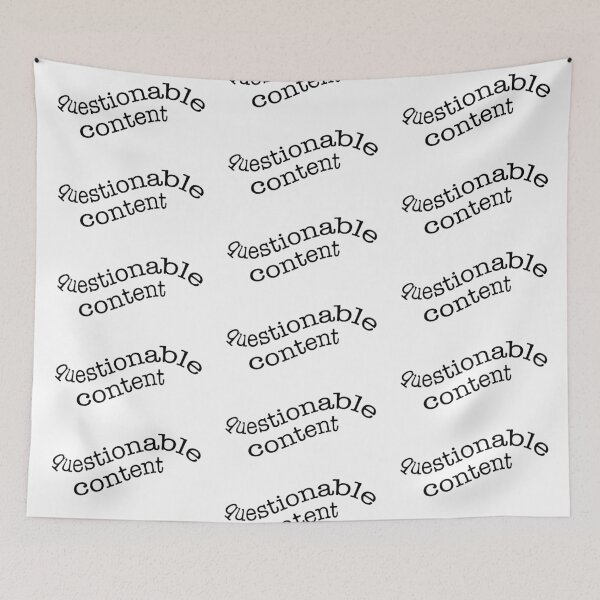 Item preview, questionable content, version 2 wavy white backgrounds designed and sold by mntimg.
