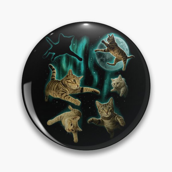 Item preview, Cosmic Kittens Playing Under the Moon and Stars designed and sold by SassCity.