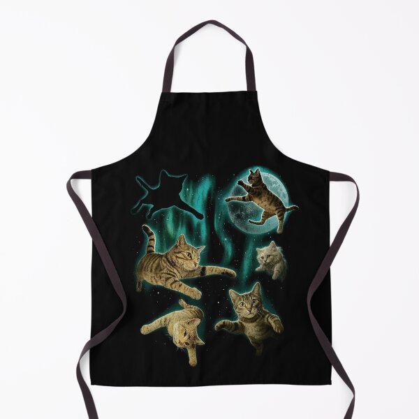 Item preview, Cosmic Kittens Playing Under the Moon and Stars designed and sold by SassCity.