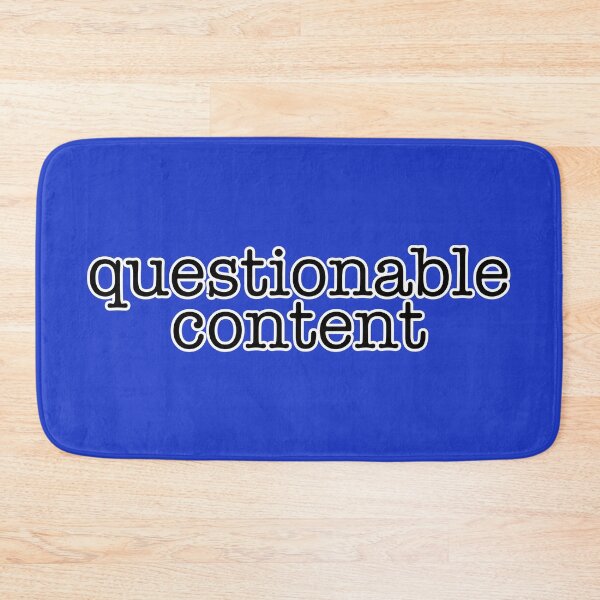 Item preview, questionable content, version 2 blue backgrounds designed and sold by mntimg.