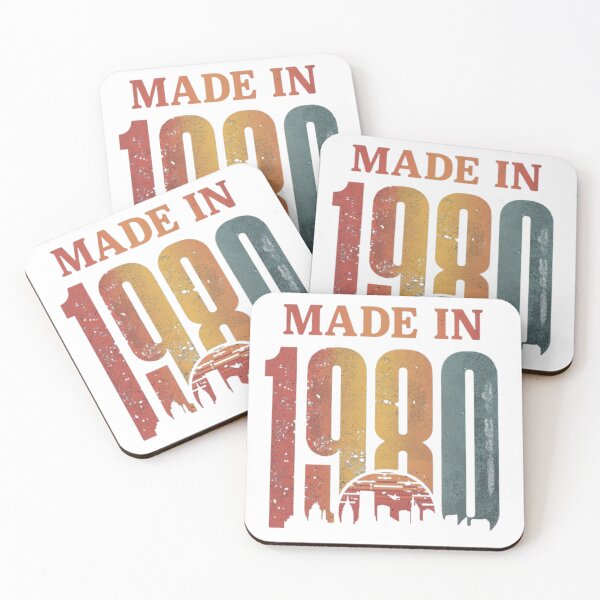 Item preview, Made in 1980 Retro Vintage Sunset City Design designed and sold by Pixelogia.