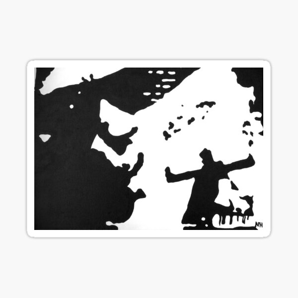 "H.O.V.A." Sticker by NickHindRC Redbubble