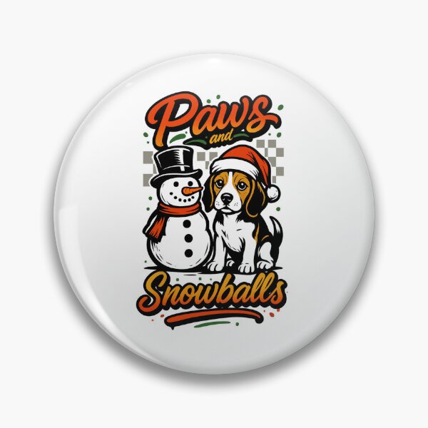 Item preview, Paws And Snow Balls | Dog Christmas designed and sold by skkyfaithArtz.