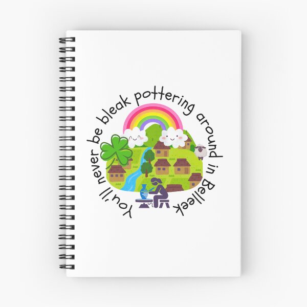 Item preview, You'll Never Be Bleak Pottering Around Belleek, Northern Ireland. designed and sold by MPC-Mince-Pies.