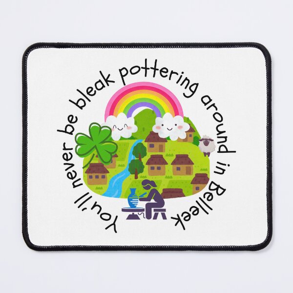 Item preview, You'll Never Be Bleak Pottering Around Belleek, Northern Ireland. designed and sold by MPC-Mince-Pies.