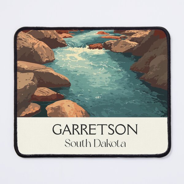 Item preview, Garretson South Dakota Vintage Poster | Palisades State Park Art Print | Split Rock Creek Decor designed and sold by TuncGK.