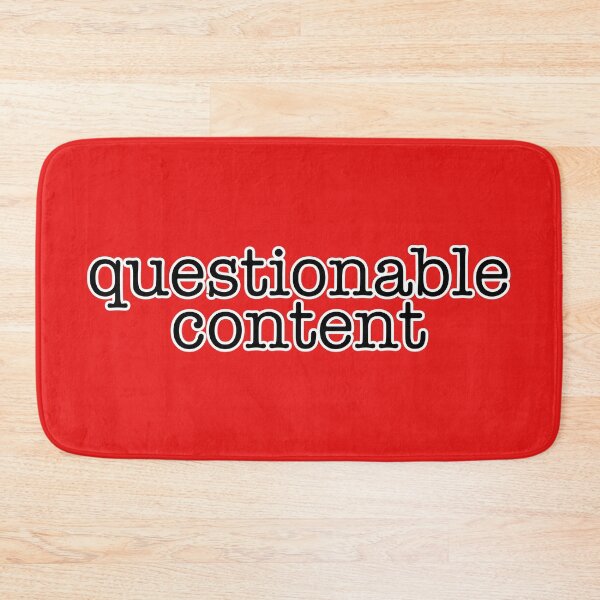 Item preview, questionable content, version 2 red backgrounds designed and sold by mntimg.