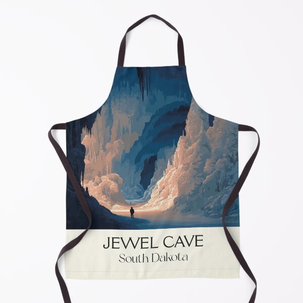 Item preview, Jewel Cave South Dakota Vintage Poster | National Monument Art Print | Underground Cavern Decor designed and sold by TuncGK.