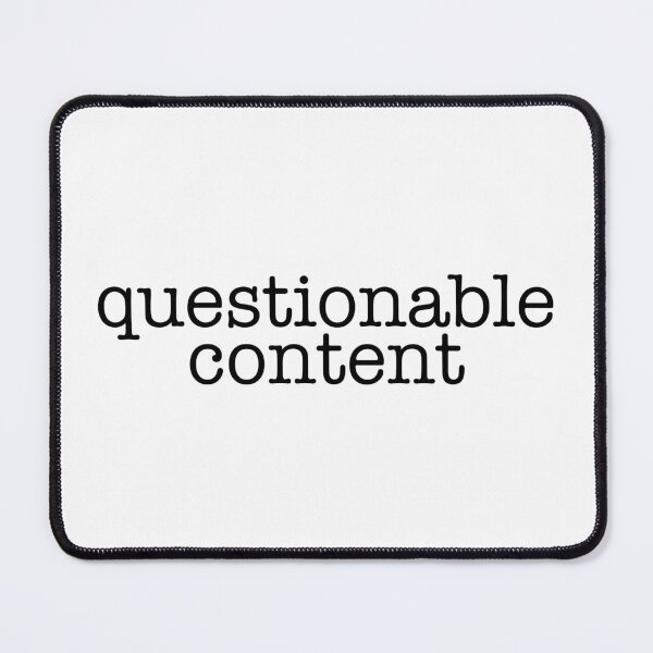 Item preview, questionable content, version 2 white backgrounds designed and sold by mntimg.