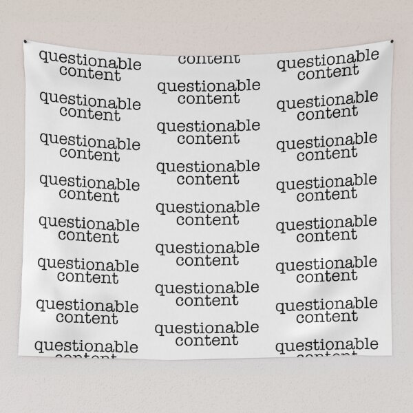 Item preview, questionable content, version 2 white backgrounds designed and sold by mntimg.