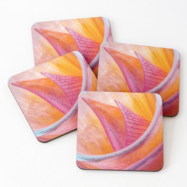 Item preview, Vibrant Abstract Sunset Pink and Orange Summer designed and sold by Harmonic_Layers.
