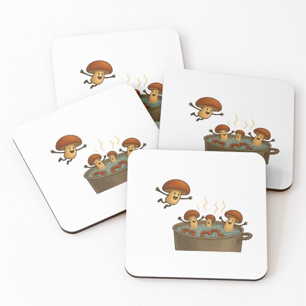 Item preview, Happy Mushroom Hot Tub Party designed and sold by Akita Moods.
