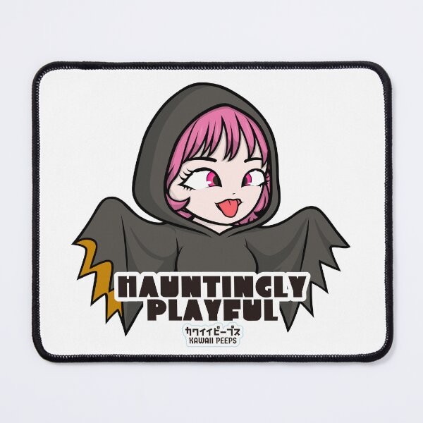 Item preview, Halloween Cute Ghost Girl Hauntingly Playful Kawaii Design – Spooky Fun Art designed and sold by P-L-Sardines.