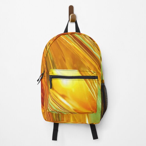 Item preview, Golden Abstract Chrome Radiant Summer Sun designed and sold by Harmonic_Layers.