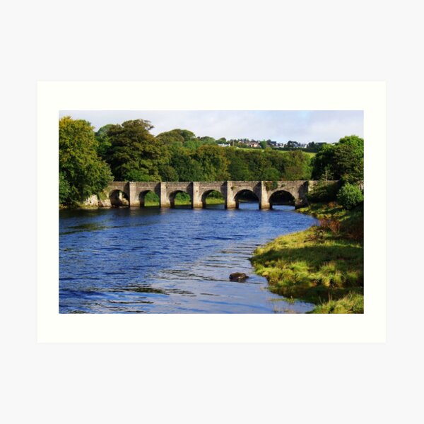 Castle Bridge, Buncrana Art Print