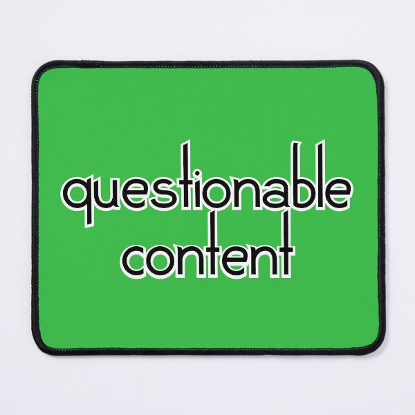 Item preview, questionable content, version 1 green backgrounds designed and sold by mntimg.