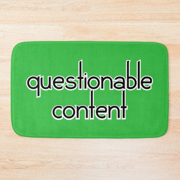 Item preview, questionable content, version 1 green backgrounds designed and sold by mntimg.
