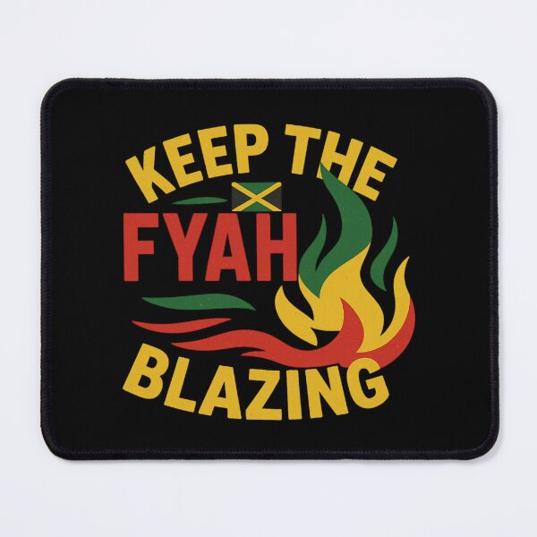 Item preview, Keep the fyah blazing designed and sold by JahFyah.