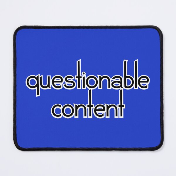 Item preview, questionable content, version 1 blue backgrounds designed and sold by mntimg.
