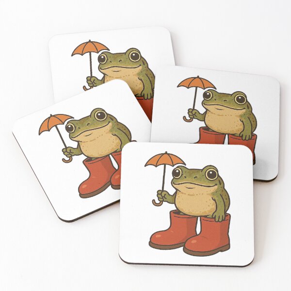 Item preview, Froggolino with Umbrella designed and sold by Margarita Krasutska.